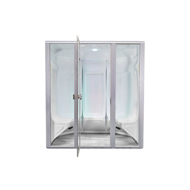 MUE-204ST Steam Sauna | Wellness | Relax | SPA | Natural Wood | Scandinavian Style