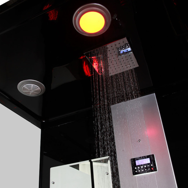 MUE-K1072 TRIO, infrared sauna, steam sauna and shower cabin | Home SPA | Luxury Relaxation