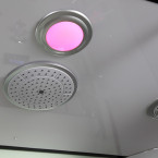 MUE-K1082 TRIO, infrared sauna, steam sauna and shower cabin | Panoramic Glass | For Family and Friends