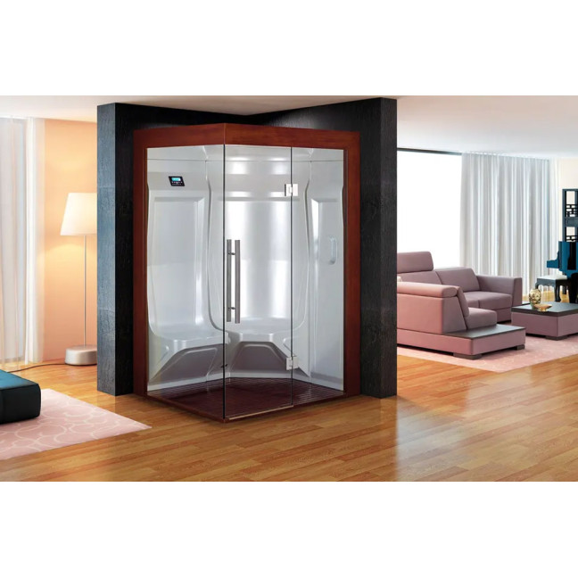 MUE-200ST-W2 Steam sauna RIGHT 5 kW | Scandinavian Style | Ready to Assemble