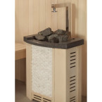 MUE-1250 Dry sauna with HARVIA 6kW heater | Ready to Assemble | Scandinavian Style
