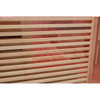 MUE-1401 Dry sauna with HARVIA 12 kW heater | Panoramic Glass | Ready to Assemble