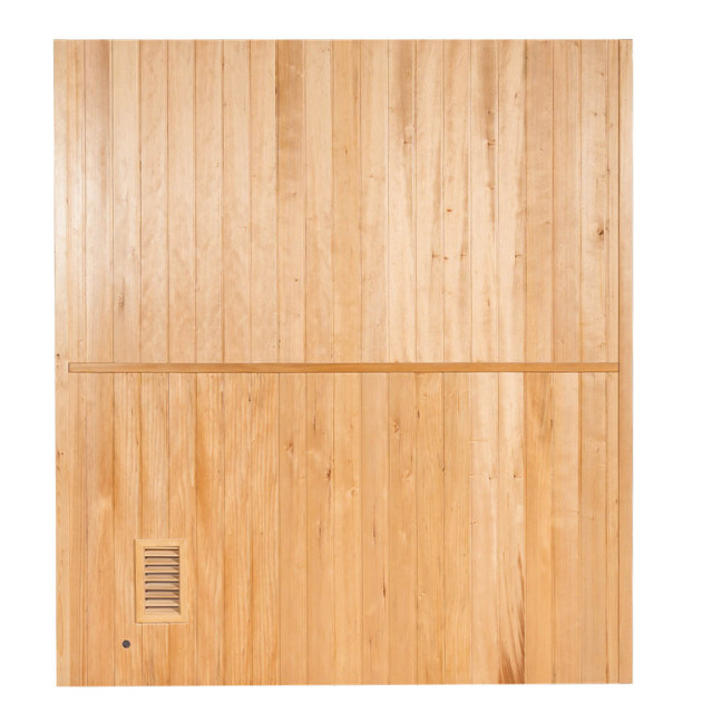 MO-A1816H Dry sauna with HARVIA 6kW heater | Thermo Wood | Panoramic Glass