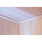 MO-A1816H Dry sauna with HARVIA 6kW heater | Thermo Wood | Panoramic Glass