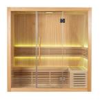 MO-SS2014H Dry sauna with HARVIA 6 kW heater | Scandinavian Style | Luxury Relaxation
