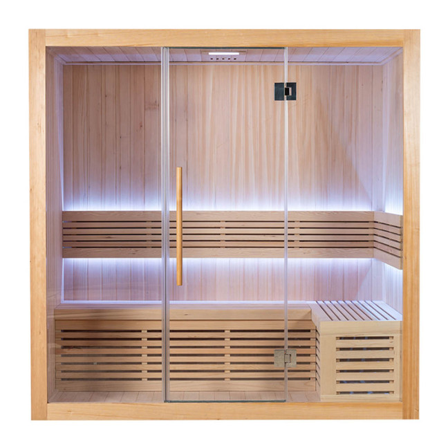 MO-SS2014H Dry sauna with HARVIA 6 kW heater | Scandinavian Style | Luxury Relaxation
