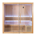 MO-SS2014H Dry sauna with HARVIA 6 kW heater | Scandinavian Style | Luxury Relaxation