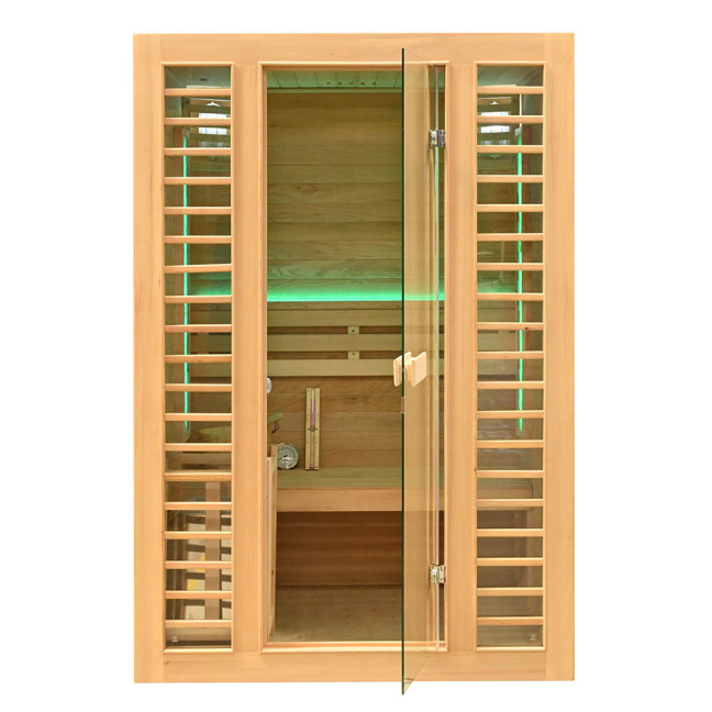 MO-TS3B Dry sauna with HARVIA heater 3.5 kW | Thermo Wood | Natural Wood