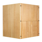 MO-SS1816H Dry sauna with HARVIA 6 kW heater | Thermo Wood | Modern Design