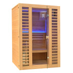 MO-TS3B Dry sauna with HARVIA heater 3.5 kW | Thermo Wood | Natural Wood