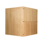 MO-SS2016H Dry sauna with HARVIA 8 kW heater | Thermo Wood | Natural Wood