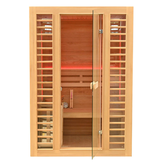MO-TS3B Dry sauna with HARVIA heater 3.5 kW | Thermo Wood | Natural Wood
