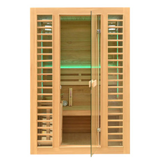MO-TS3B Dry sauna with HARVIA heater 4.5 kW | Luxury Relaxation | Thermo Wood