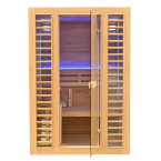 MO-TS3B Dry sauna with HARVIA heater 3.5 kW | Thermo Wood | Natural Wood