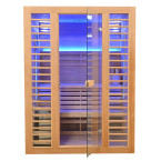 MO-TS3B XL Dry sauna with HARVIA 6 kW heater | Scandinavian Style | For Family and Friends