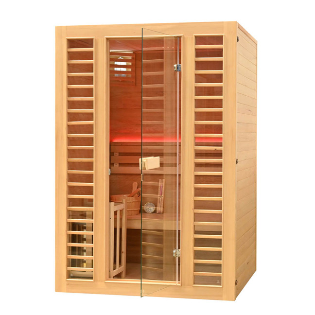 MO-TS3B Dry sauna with HARVIA heater 4.5 kW | Luxury Relaxation | Thermo Wood