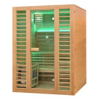 MO-TS3B XL Dry sauna with HARVIA 6 kW heater | Scandinavian Style | For Family and Friends