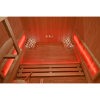 MO-TS3B Dry sauna with HARVIA heater 4.5 kW | Luxury Relaxation | Thermo Wood