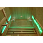 MO-TS3B Dry sauna with HARVIA heater 4.5 kW | Luxury Relaxation | Thermo Wood