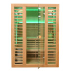 MO-TS3B XL Dry sauna with HARVIA 6 kW heater | Scandinavian Style | For Family and Friends