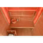 MO-TS3B Dry sauna with HARVIA heater 4.5 kW | Luxury Relaxation | Thermo Wood