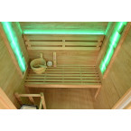 MO-TS3B Dry sauna with HARVIA heater 4.5 kW | Luxury Relaxation | Thermo Wood