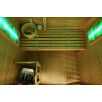 MO-TS3B Dry sauna with HARVIA heater 4.5 kW | Luxury Relaxation | Thermo Wood