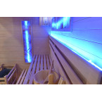 MO-TS4 LEFT Dry sauna with HARVIA 8 kW heater | Elegant Minimalism | For Family and Friends