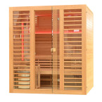 MO-TS4B Dry sauna with HARVIA 8 kW heater | Natural Wood | For Family and Friends