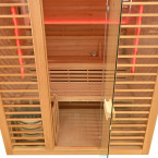 MO-TS4B Dry sauna with HARVIA 8 kW heater | Natural Wood | For Family and Friends