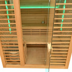 MO-TS4B Dry sauna with HARVIA 8 kW heater | Natural Wood | For Family and Friends