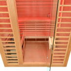 MO-TS4B Dry sauna with HARVIA 8 kW heater | Natural Wood | For Family and Friends