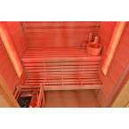 MO-TS4B Dry sauna with HARVIA 8 kW heater | Natural Wood | For Family and Friends