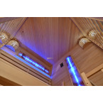 MO-TS4CB Dry sauna with HARVIA 8 kW heater | Luxury Relaxation | Panoramic Glass