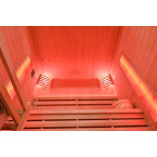 MO-TS4B Dry sauna with HARVIA 8 kW heater | Natural Wood | For Family and Friends