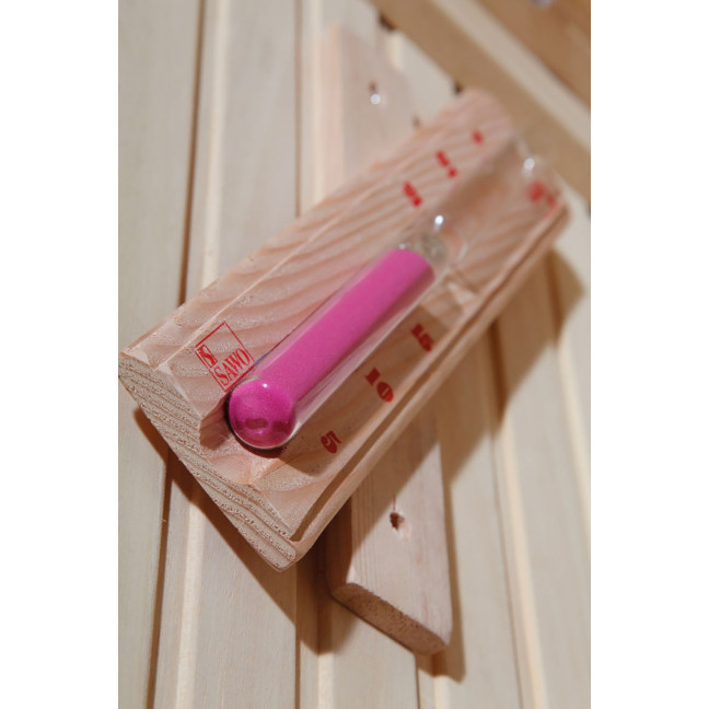 MUE-1102 Dry sauna with HARVIA 6 kW heater