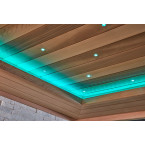 MUE-1240 Dry sauna with HARVIA 12 kW heater | Elegant Minimalism | Ready to Assemble