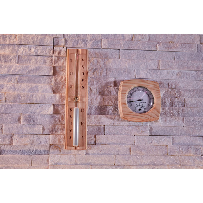 MUE-1240 Dry sauna with HARVIA 12 kW heater | Elegant Minimalism | Ready to Assemble