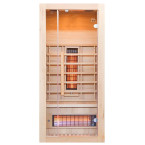 MO-EA1R Infrared sauna | Home SPA | Panoramic Glass