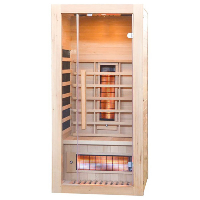 MO-EA1R Infrared sauna | Home SPA | Panoramic Glass
