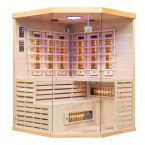 MO-EA3CR Infrared sauna | Modern Design | Thermo Wood
