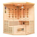 MO-EA3CR Infrared sauna | Modern Design | Thermo Wood
