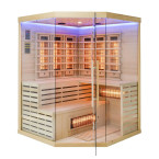 MO-EA3CR Infrared sauna | Modern Design | Thermo Wood