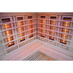 MO-EA3CR WHITE Canadian Spruce Infrared Sauna