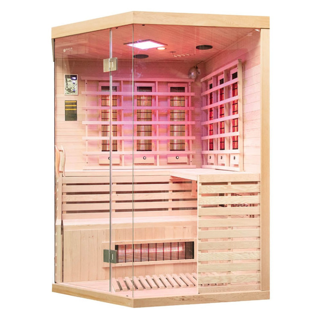 MO-EA3CR Infrared sauna | Modern Design | Thermo Wood