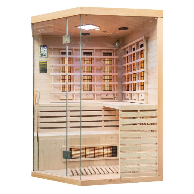 MO-EA3CR Infrared sauna | Modern Design | Thermo Wood