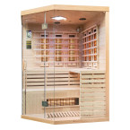 MO-EA3CR Infrared sauna | Modern Design | Thermo Wood