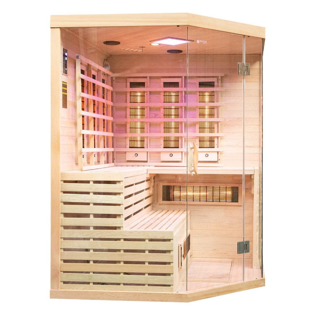 MO-EA3CR Infrared sauna | Modern Design | Thermo Wood