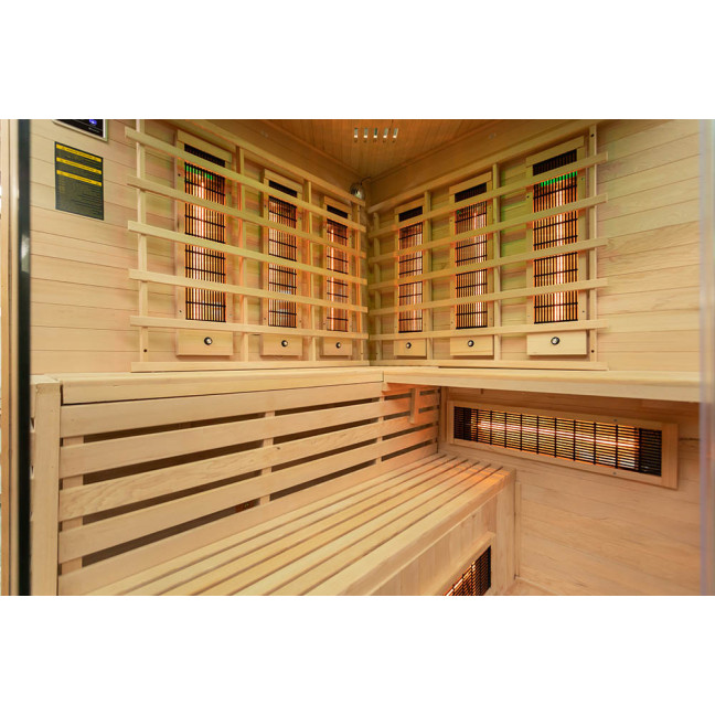 MO-EA3CR Infrared sauna | Modern Design | Thermo Wood