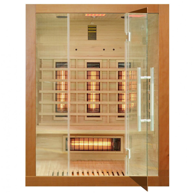 MO-EA3R Infrared sauna | Ready to Assemble | Thermo Wood